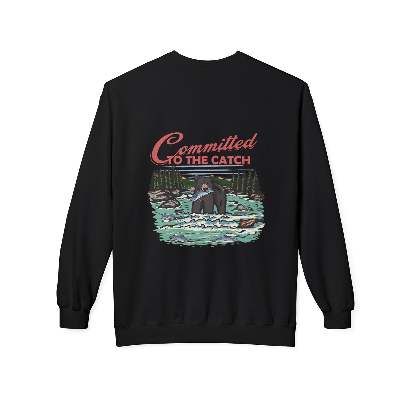 Committed To The Catch Crewneck