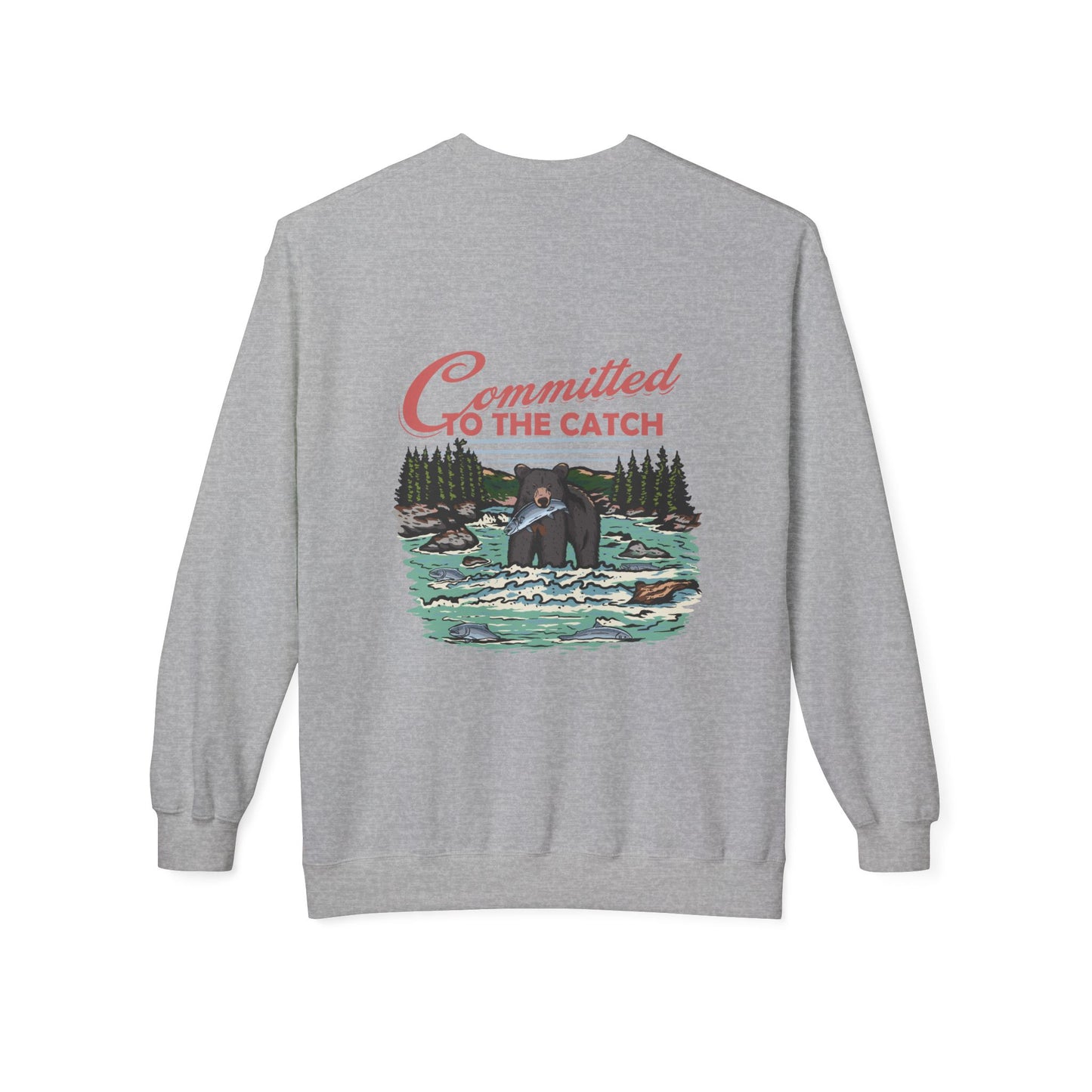 Committed To The Catch Crewneck