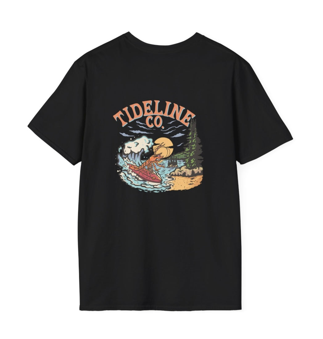 Prawn Surfer Vibes T-Shirt