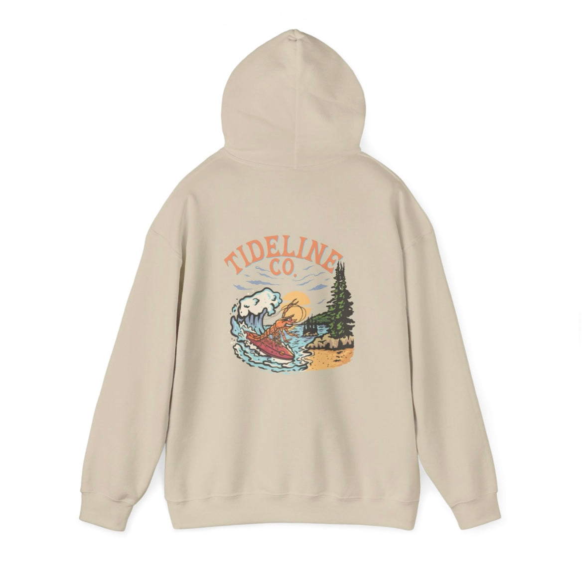 Prawn Surfer Vibes Hoodie