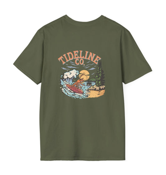 Prawn Surfer Vibes T-Shirt