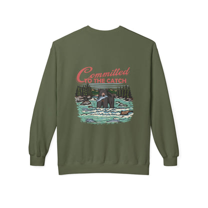 Committed To The Catch Crewneck